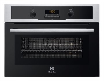 Electrolux EVY7600AOX 43 L Nero, Stainless steel