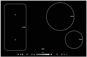 Beko HII 84500 FTX piano cottura Nero Da incasso Piano cottura a induzione 4 Fornello(i)