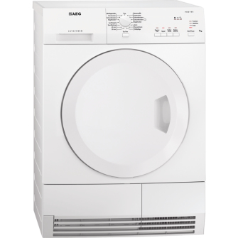 AEG T55370AH3 asciugatrice Libera installazione Caricamento frontale 7 kg A+ Bianco