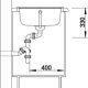 BLANCO ZIA 45 SL Lavello montato su piano Rettangolare 4