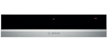 Bosch BIC630NS1 cassetti e armadi riscaldati 20 L 810 W Nero, Acciaio inox