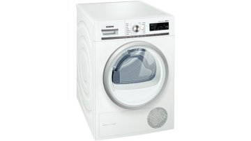 Siemens WT47W568DN asciugatrice Libera installazione Caricamento frontale 8 kg A++ Bianco