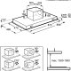 AEG X792263MG0 Cappa aspirante a isola Acciaio inox 705 m³/h C 4