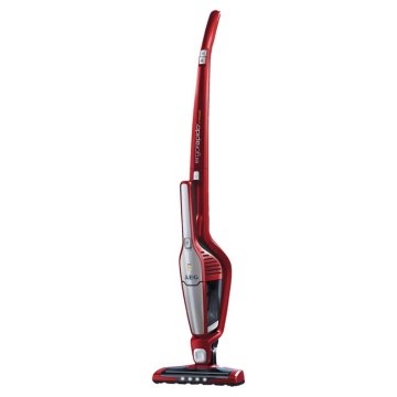 AEG Ergorapido AG35POWER Aspirapolvere a bastone 2 in 1 Secco Senza sacchetto Nero, Metallico, Rosso