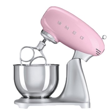 Smeg SMF01PKEU sbattitore Sbattitore con base 800 W Rosa