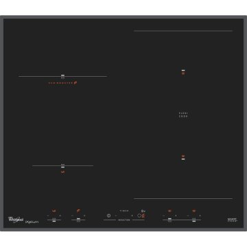 Whirlpool ACM 867/BA/IXL Nero Da incasso 65 cm Piano cottura a induzione 4 Fornello(i)