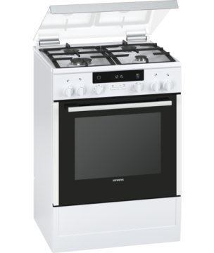 Siemens HX745225 cucina Elettrico Gas Bianco A