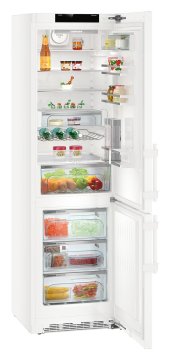 Liebherr CNP 4858 Premium NoFrost frigorifero con congelatore Libera installazione 361 L Bianco