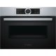 Bosch Serie 8 CFA634GS1 forno a microonde Da incasso 36 L 900 W Nero, Acciaio inox 2