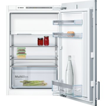 Bosch KFL22VF30 frigorifero con congelatore Da incasso 124 L Alluminio, Bianco