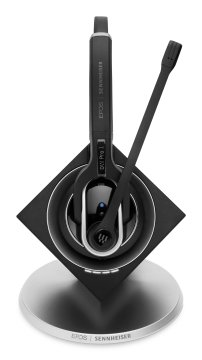 EPOS | SENNHEISER IMPACT DW Pro 1 PHONE- UK Auricolare Wireless A Padiglione Ufficio Nero, Argento