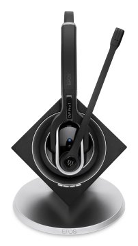 EPOS | SENNHEISER IMPACT DW Pro 1 USB ML - EU Auricolare Wireless A Padiglione Ufficio Nero, Argento