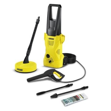 Kärcher K 2 Home idropulitrice Verticale Elettrico 360 l/h 1400 W Nero, Giallo