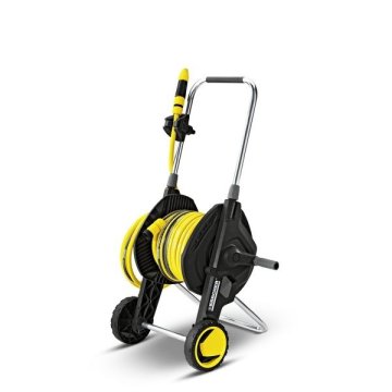 Kärcher 2.645-168.0 avvolgitubo da giardino Carrello avvolgitubo Nero, Giallo