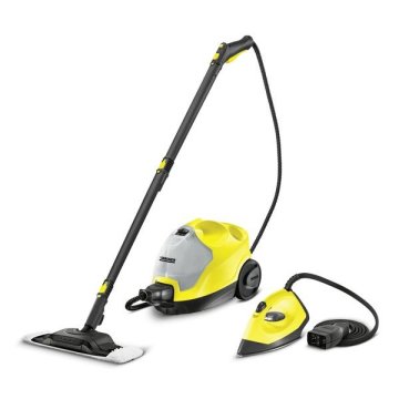 Kärcher SC 4 Pulitore a vapore cilindrico 0,8 L 2000 W Nero, Giallo