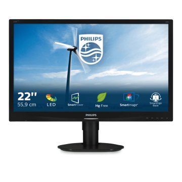 Philips S Line Monitor LCD con SmartImage 220S4LYCB/00