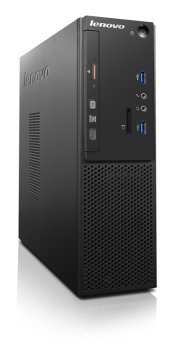 Lenovo S510 Intel® Pentium® G G4400 4 GB DDR4-SDRAM 500 GB HDD Windows 7 Professional SFF PC Nero