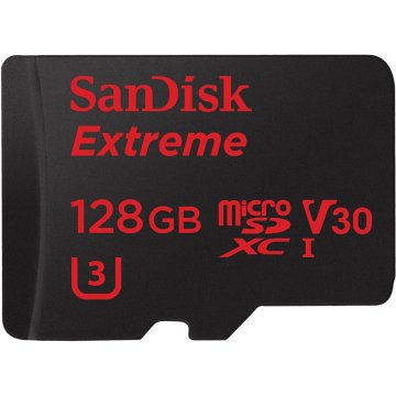 SanDisk Extreme 128GB MicroSDXC UHS-I Classe 10