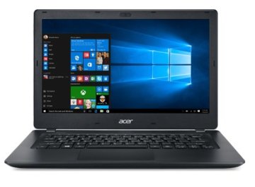 Acer TravelMate P2 P238-M-P1H0 Computer portatile 33,8 cm (13.3") HD Intel® Pentium® 4405U 4 GB DDR3L-SDRAM 500 GB HDD Wi-Fi 5 (802.11ac) Windows 10 Pro Nero