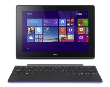 Acer Aspire Switch 10 E SW3-013-10WX Intel Atom® Z3735F Ibrido (2 in 1) 25,6 cm (10.1") Touch screen 2 GB DDR3-SDRAM 32 GB Flash Wi-Fi 4 (802.11n) Windows 8.1 Nero, Viola
