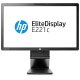 HP Monitor EliteDisplay E221c de 21,5 pulgadas con retroiluminación LED y cámara web (ENERGY STAR) Monitor PC 54,6 cm (21.5