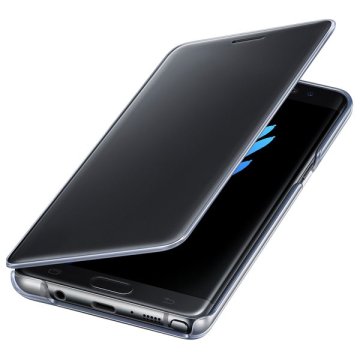 Samsung EF-ZN930CBEGWW custodia per cellulare 14,5 cm (5.7") Custodia a libro Nero, Trasparente
