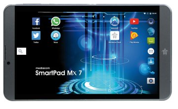 Mediacom SmartPad Mx 7 4G Mediatek 16 GB 17,8 cm (7") 1 GB Android 6.0 Grigio