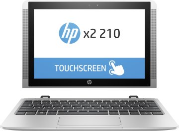HP x2 210 G2 Intel Atom® x5-Z8300 Ibrido (2 in 1) 25,6 cm (10.1") Touch screen 2 GB DDR3L-SDRAM 32 GB eMMC Windows 10 Pro Argento