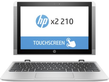 HP x2 210 Intel Atom® x5-Z8300 Ibrido (2 in 1) 25,6 cm (10.1") Touch screen 4 GB LPDDR3-SDRAM 64 GB Flash Windows 10 Pro Argento