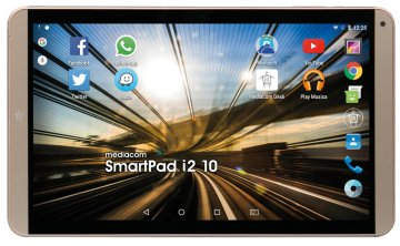 Mediacom SmartPad i2 10 3G Intel Atom® 16 GB 25,6 cm (10.1") 1 GB Wi-Fi 4 (802.11n) Android 6.0 Oro