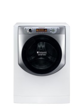 Hotpoint AQ114D 69D IT lavatrice Caricamento frontale 11 kg 1600 Giri/min Nero, Argento, Bianco