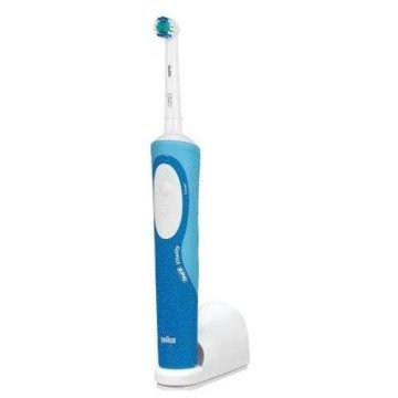 Oral-B Vitality Precision Clean Deluxe Adulto Blu, Bianco
