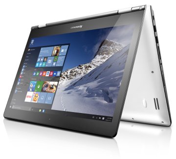 Lenovo Yoga 500 Intel® Core™ i3 i3-5005U Ibrido (2 in 1) 35,6 cm (14") Touch screen 4 GB DDR3L-SDRAM 500 GB HDD Windows 10 Home Bianco
