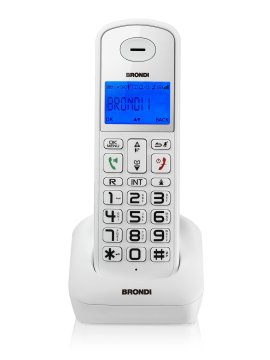 Brondi Bravo Style Telefono DECT Identificatore di chiamata Bianco
