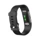 Fitbit Charge 2 OLED Braccialetto per rilevamento di attività Nero, Argento 3