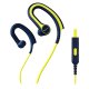 Pioneer SE-E711T Auricolare Cablato A clip Sport Nero, Giallo 2