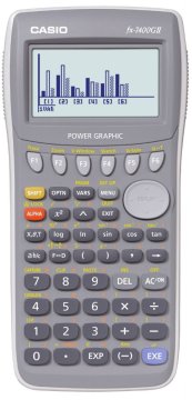Casio FX-7400GII calcolatrice Tasca Calcolatrice finanziaria Grigio