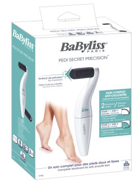 BaByliss H700E apparecchio per la cura del piede Bianco