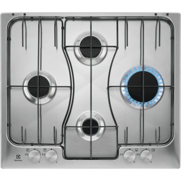 Electrolux RGG6242LOX Acciaio inox Da incasso 60 cm Gas 4 Fornello(i)