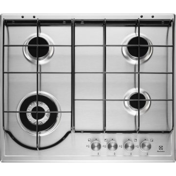 Electrolux PQ640UX Acciaio inox Da incasso Gas 4 Fornello(i)