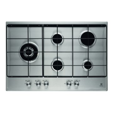 Electrolux PQ 755 UX piano cottura Stainless steel Da incasso Gas 5 Fornello(i)