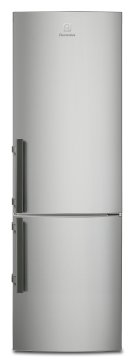 Electrolux EN3613JOX frigorifero con congelatore Libera installazione 329 L Grigio, Acciaio inossidabile