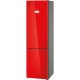 Bosch Serie 6 KGN39LR35 frigorifero con congelatore Libera installazione 366 L Rosso, Acciaio inossidabile 2