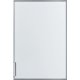 Bosch KFZ20AX0 parte e accessorio per frigoriferi/congelatori Porta anteriore Alluminio, Bianco 2