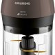 Grundig CH 6280 G tritaverdure elettrico 0,5 L 450 W Nero, Quarzo metallizzato, Acciaio inossidabile 2