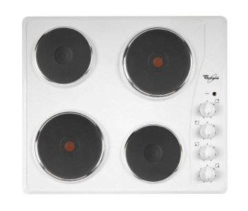 Whirlpool AKM 332 Bianco Da incasso Piastra sigillata 4 Fornello(i)