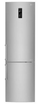 LG GBB60NSFFB frigorifero con congelatore Libera installazione 343 L Acciaio inossidabile