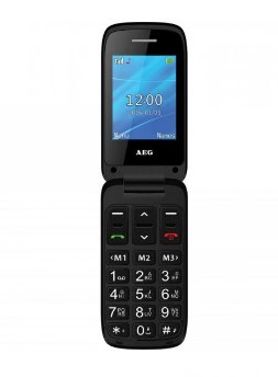 AEG VOXTEL SM420 6,1 cm (2.4") Nero Telefono per anziani