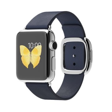 Apple Watch 3,35 cm (1.32") OLED Digitale 272 x 340 Pixel Touch screen Acciaio inox Wi-Fi