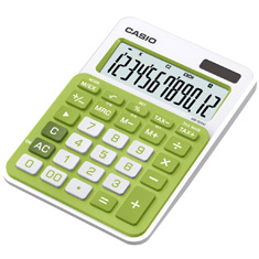Casio MS-20NC calcolatrice Desktop Calcolatrice di base Verde